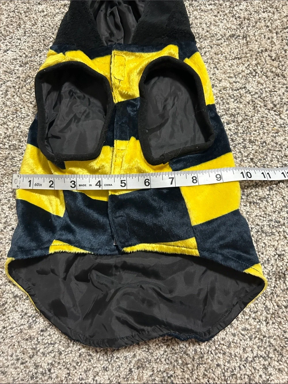 Small Bumblebee Pet Halloween Costume